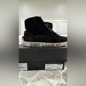 YSL Joe Mid Top sneakers size 10